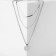 Piece "Chain" classic disk, color silver, 50 cm