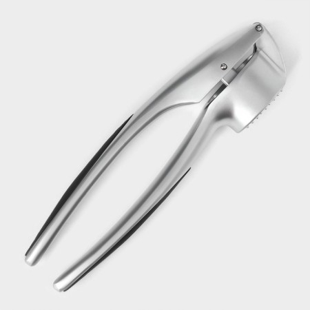 Veil garlic press, gray color-1