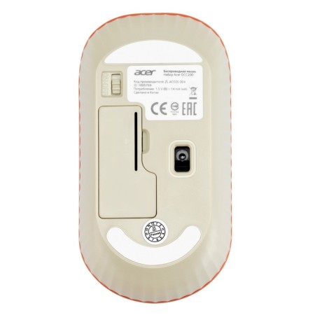 Keyboard + mouse Acer OCC200 Claw: Beige/Brown Mouse: Beige/Brown USB USB 102943-7