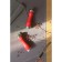 Smart Solutions pepper mill, red, matte, 20 cm