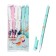 Gel handle with erased ink Calligrata, 0.38mm, blue rod, Cat Cat Cosmonaut, mix