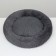 Lying for dogs and cats, long fur, 80 x 80 x 25 cm, gray