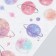 Stickers "Planets and constellations" set of 3 sheets 10x20 cm