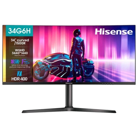 Monitor Hisense 34g6h black