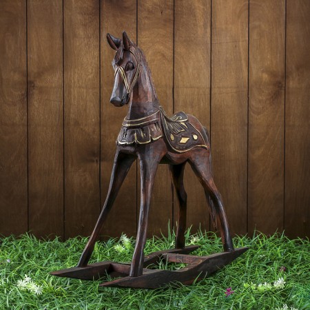 Souvenir tree "Horse rocking" 45x12x45 cm-1