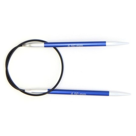 Knitting needles aluminum circular zing Knitpro, 40 cm/4.50 mm 47070