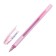 A set of ballpoint pens UNI JetStream SX-101-07FL, 0.7 mm, blue rod, pink case, 3 pieces