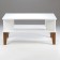 Commercial Pandora table, 900x550x450, white