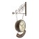 Wathered double-sided watches, on the suspension "WelCome", smooth move, D-20 cm, 55 x 36 cm, 1 aa