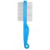 Delight comb, bilateral 24/37 teeth 25 mm, plastic handle, blue