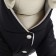 Combines for animals, winter on fleece, s (DS 20-22 cm, OG 32-34 cm, Osh 26 cm), black