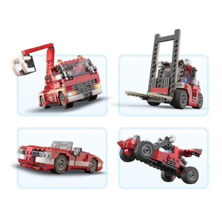 Designer Racing machine Brick Architect, 23 in 1, 278 details, 6+-2