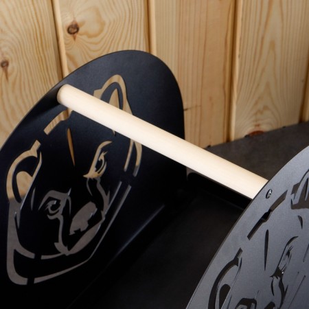 Drovnitsa with a handle "Bear" 500*300*410-3