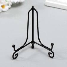 Metal plates of 10x7 cm, black 