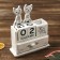 Calendar desktop "couple of cats" 18x6x22 cm