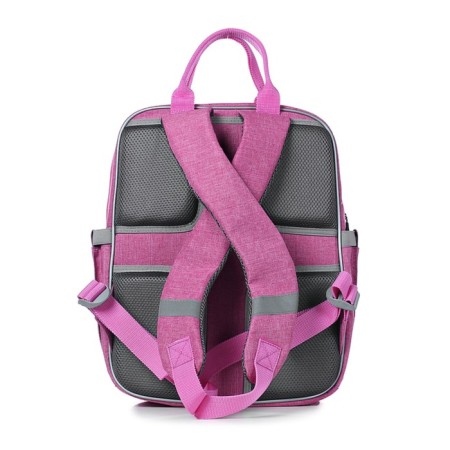 School backpack, synthetic fabric, 300x390x115 cm, pink-2