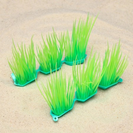 The artificial aquarium, luminous plant, 9 cm, green-3