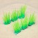 The artificial aquarium, luminous plant, 9 cm, green