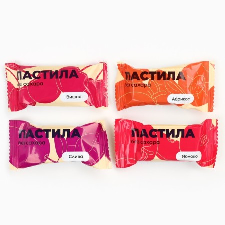 Pastille "Cherry, apple, apricot, plum", 500 g.-1