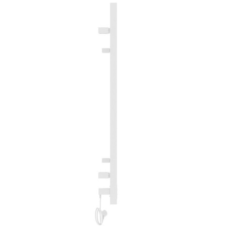 Electric towel Laris Astor ChK9, 350x700 mm, 9 crossbars, left, white-12