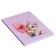 Universal Diary Grade 1-11, 48 sheets "kitten and mouse", solid cover, pancake embossing, UV-lame, matte lamination