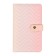 Planing pocket non -flowed 80 sheets, 100x170mm, Devente.elizabeth, a solid cover of leatherette with foam rubber, straps, block 70, pink