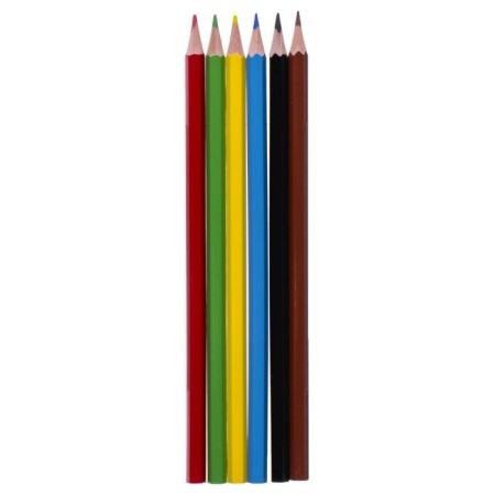 Карандаши 6 цветов Koh-I-Noor 2141, "Центы", картонная упаковка, европодвес-2