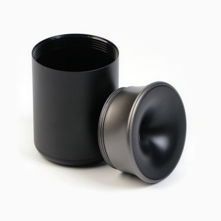 Ash for sticks is universal, stainless steel, 11 x 6.7 cm, black-gray-1