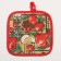 Kitchen set (2 objects) of the “apple tree” shares, a bag 16x16 cm, mittens 25*16 cm, 100% p/e