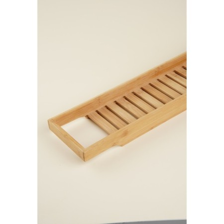 Sima-Land Home bathroom shelf, bamboo, 70 × 14 × 4.5 cm-3