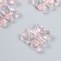 Busina Plastic for creativity "Bear" Pink 3.1x3x1.5 cm