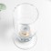 Glass of glass per 1 candle "Transparency" 9.2x5x5 cm