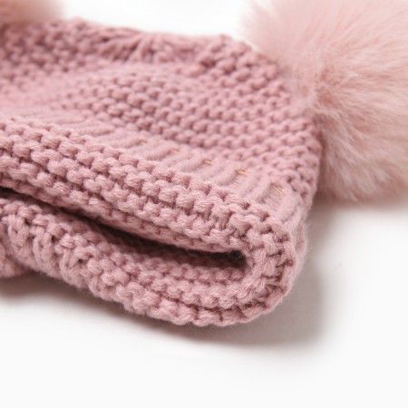 Hat for babies baby I r.48-50 pink-1