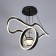 Lamp with DDD "Viva" LED 180W 3000-6000K Black 63x29x15-115 cm