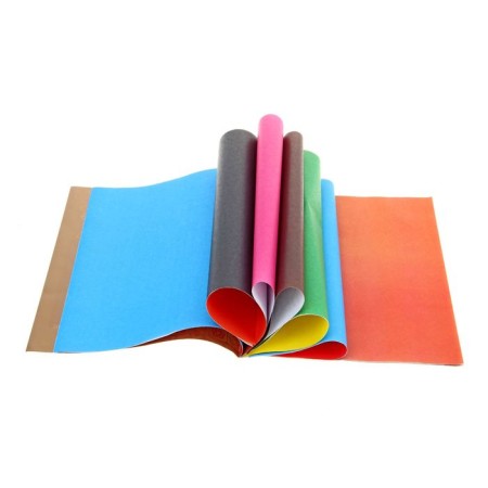 Colored paper A4, 16 sheets, 10 colors "Magic" (gold+silver), offset, on the bracket-1