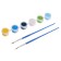 Picture on numbers for children "Sportser", 21 x 15 cm