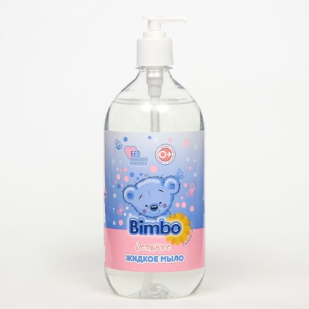Bimbo liquid soap, dispenser, 1 liter
