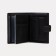 Male purse on the button for auto documents and passports, black color