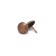 Tundra nails, decorative, 19x22 mm, copper, 50 pcs