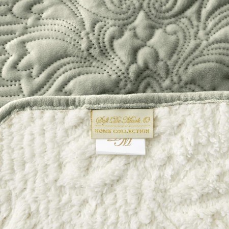 Vivaldi bedspread, size 160x220 cm, sea wave color-9