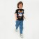 Children's T-shirt KAFTAN "Best Son" R.30 (98-104), black