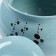 Baking pot "Russian" 0.5l / 12x13cm, blues