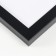 Photo frame Plastic "Mira" 30x30 cm, 641877-33, black (plastic screen)