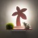 Bra "Palma" LED 18W Pink 35x25x8cm