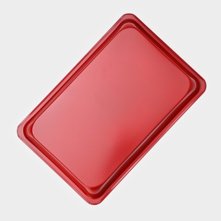 The baking sheet of the Dolyan “Renard. Rectangle ", 25 × 17 × 3 cm, anti -stick coating, red color-4