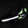 C9 sloping is soft reflective, size m, og 55-65 cm, weight 11-20 kg, green