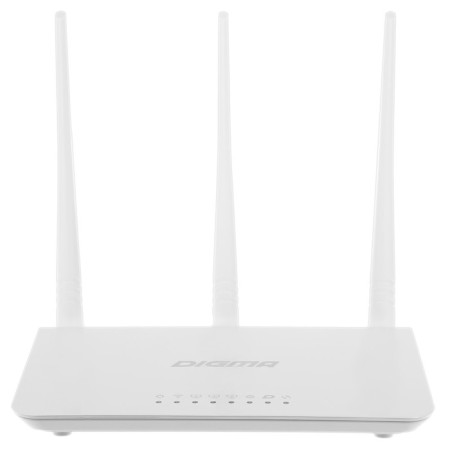 Wireless DIGMA DWR-N302 N300 10/100Base-TX White (pack: 1pc)
