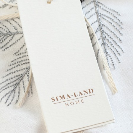 A towel with embroidery SL Home "New Year" 40x70, flax 100% 360 g/m2-16