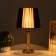 Table lamp "Chris" 1x40W E27 bronze 25x25x46.5cm