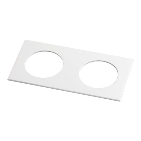 Decorative frame spot, white color